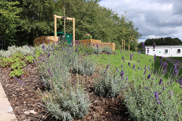 Community garden developed near Corby Lakeside